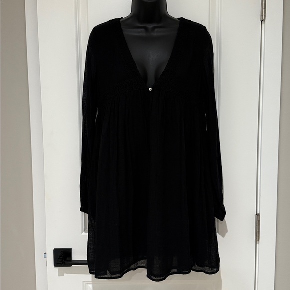 Zara Embroidered Long Sleeve Tunic - Picture 1 of 10